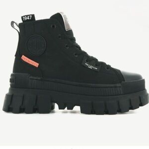 PALLADIUM Revolt HI TX Black HighTops - Size US 6.5 - NWT